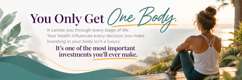 your body is your most valuable asset