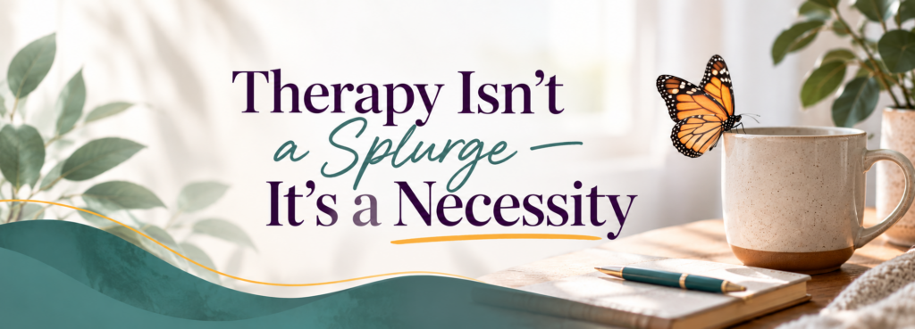therapy isn't a splurge it's a necessity